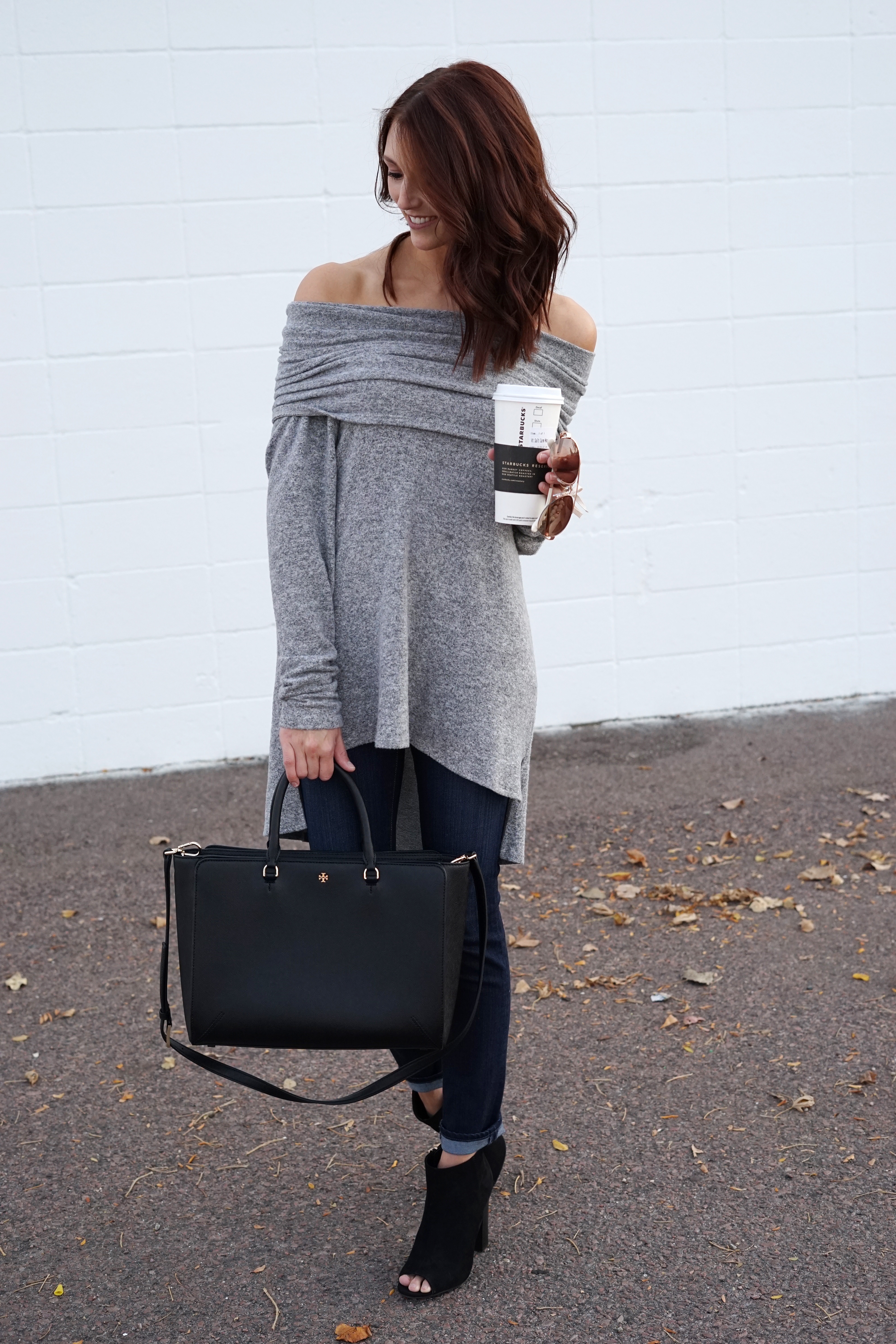 Off the Shoulder Sweater - Midwest In Style