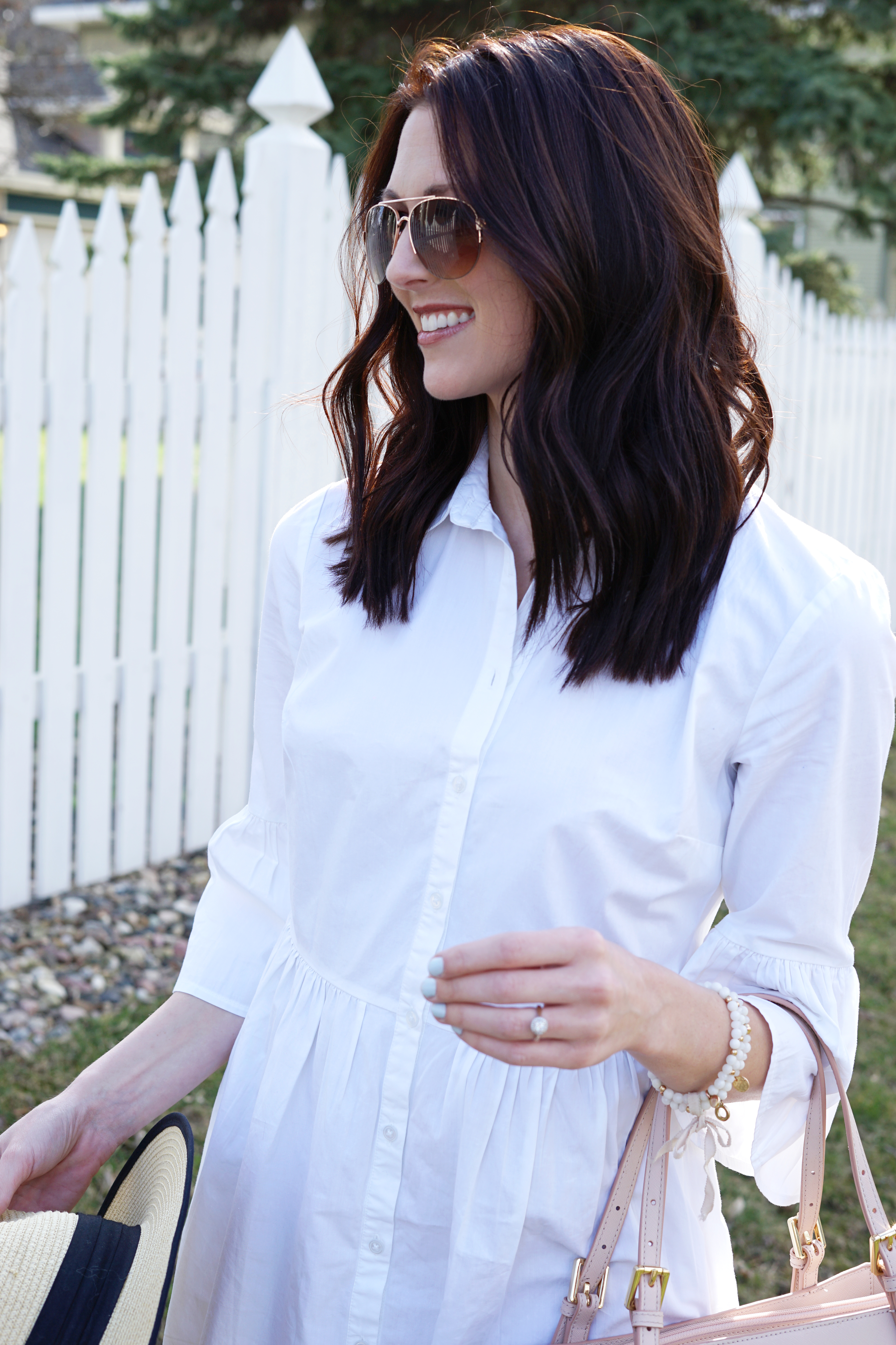 Bell Sleeved Shirt Dress - Midwest In Style