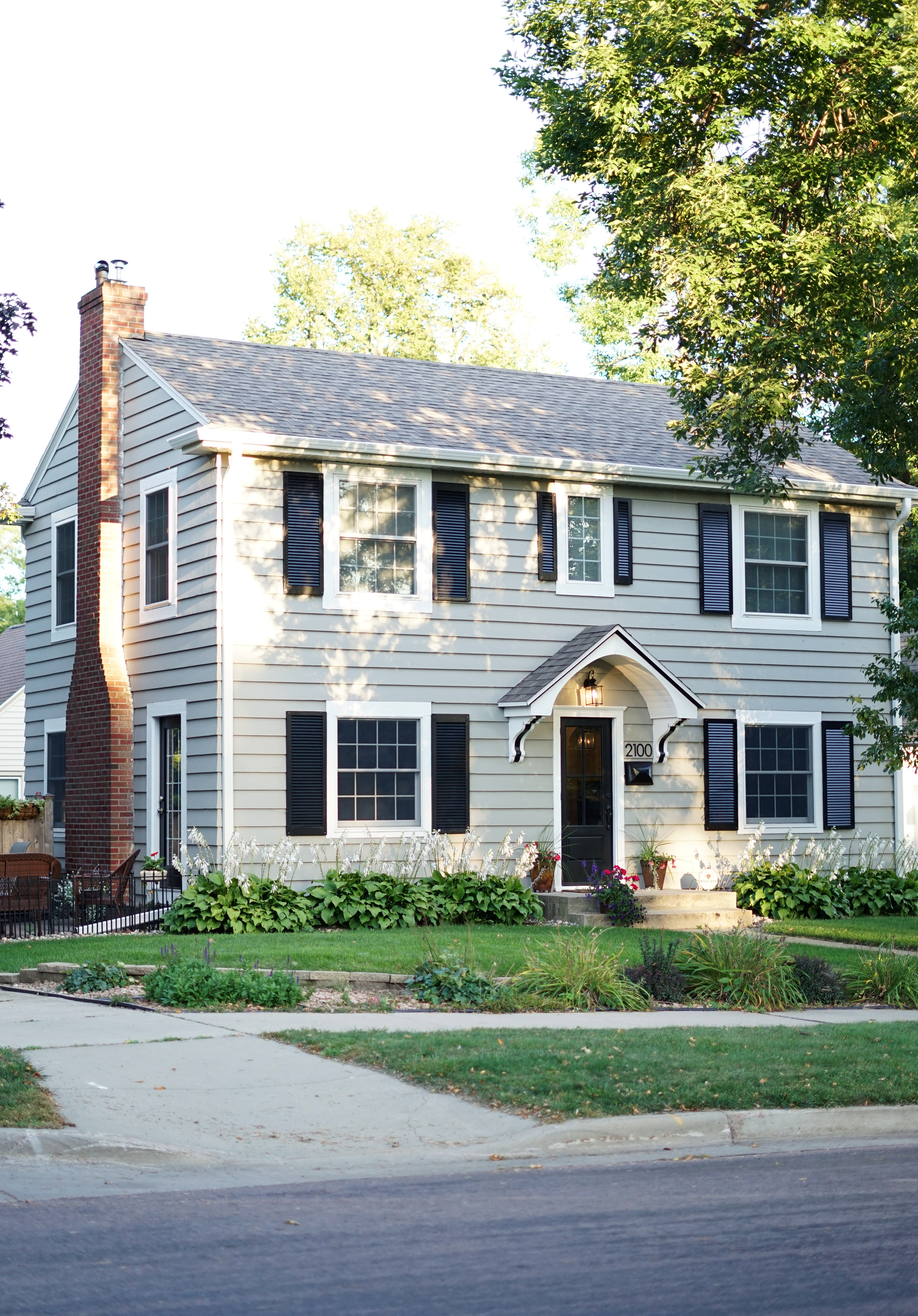 House Exterior Transformation - Midwest In Style