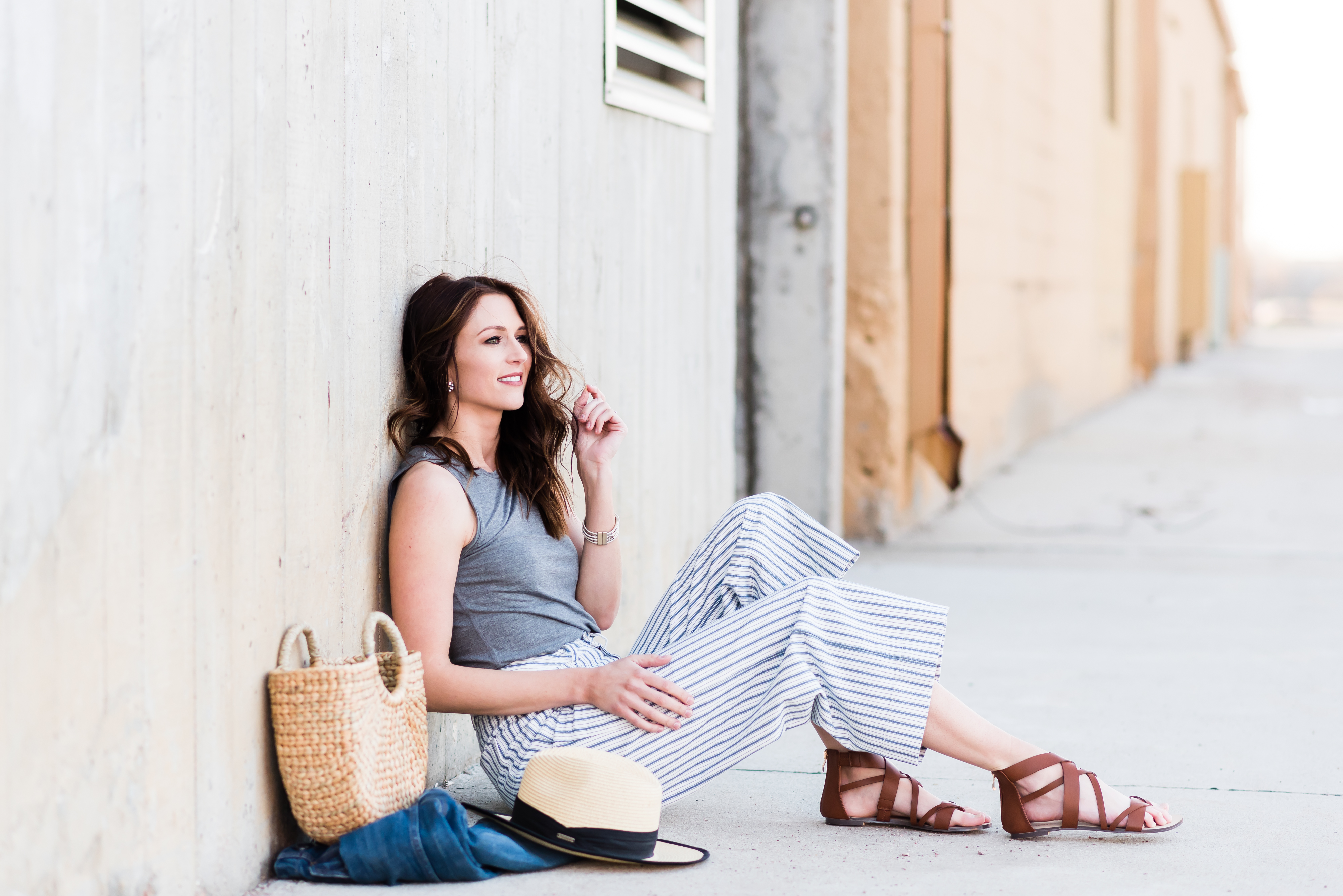 Madewell Striped Pants - Midwest In Style