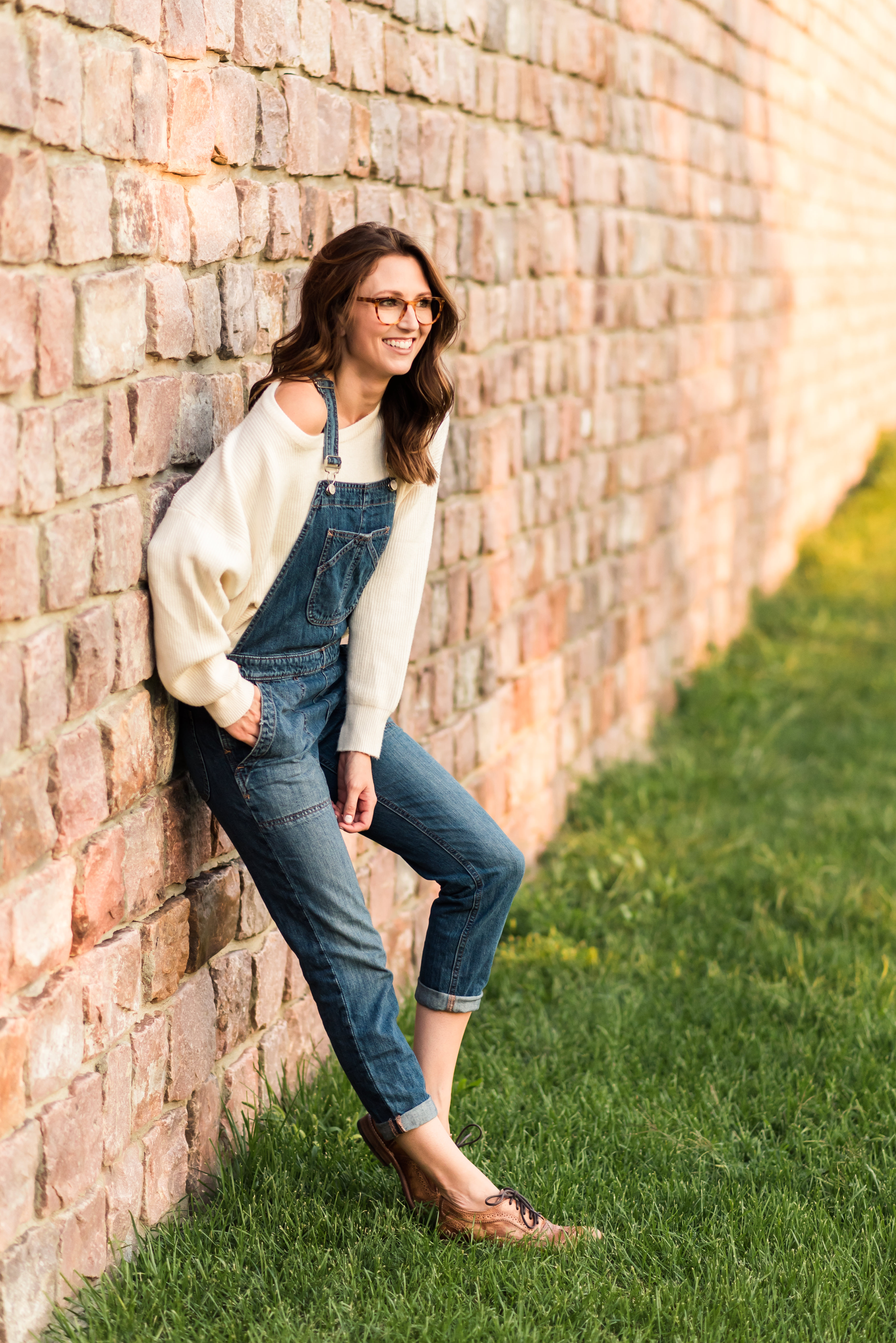 Overalls Styled for Fall - Midwest In Style 