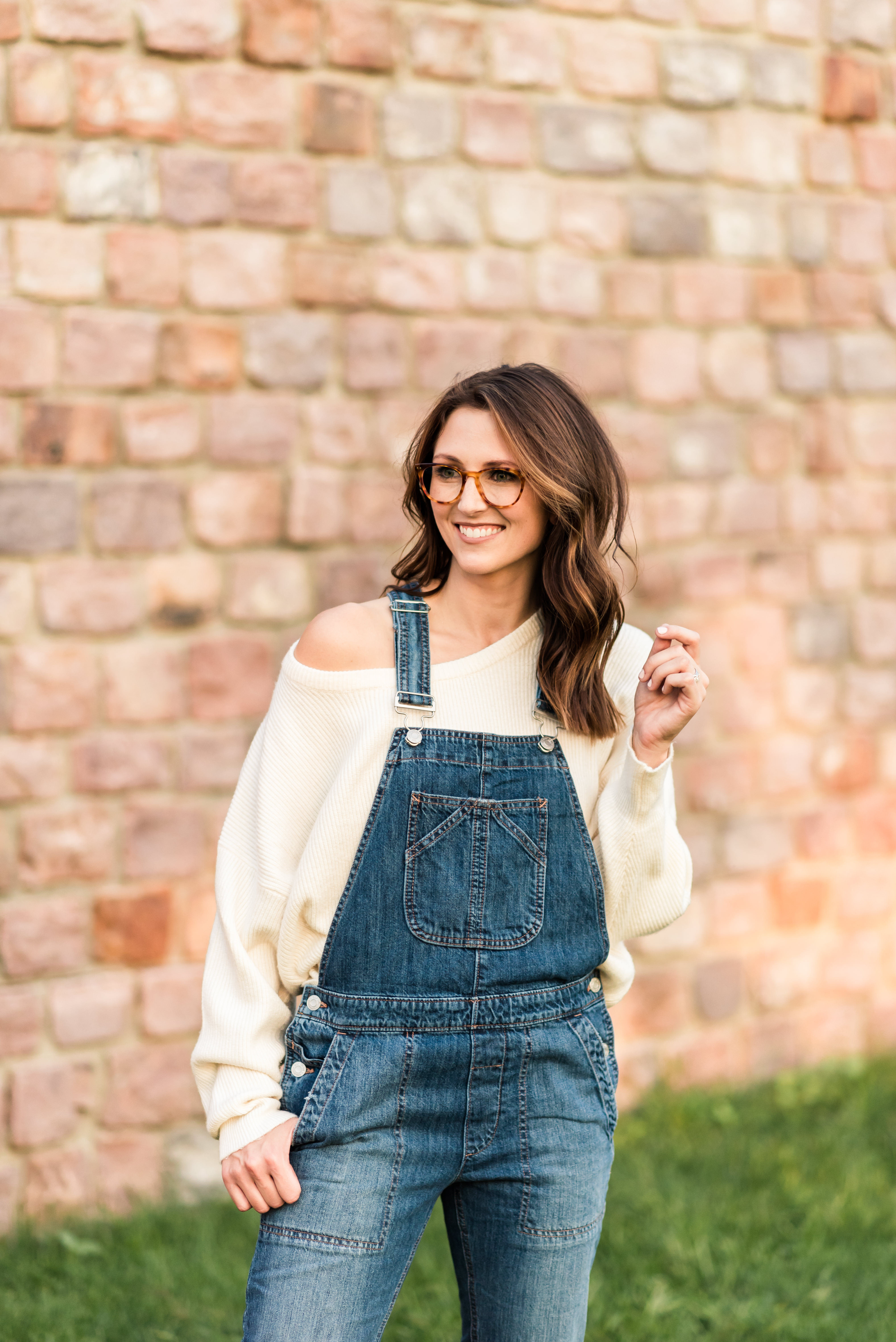 Overalls Styled for Fall - Midwest In Style