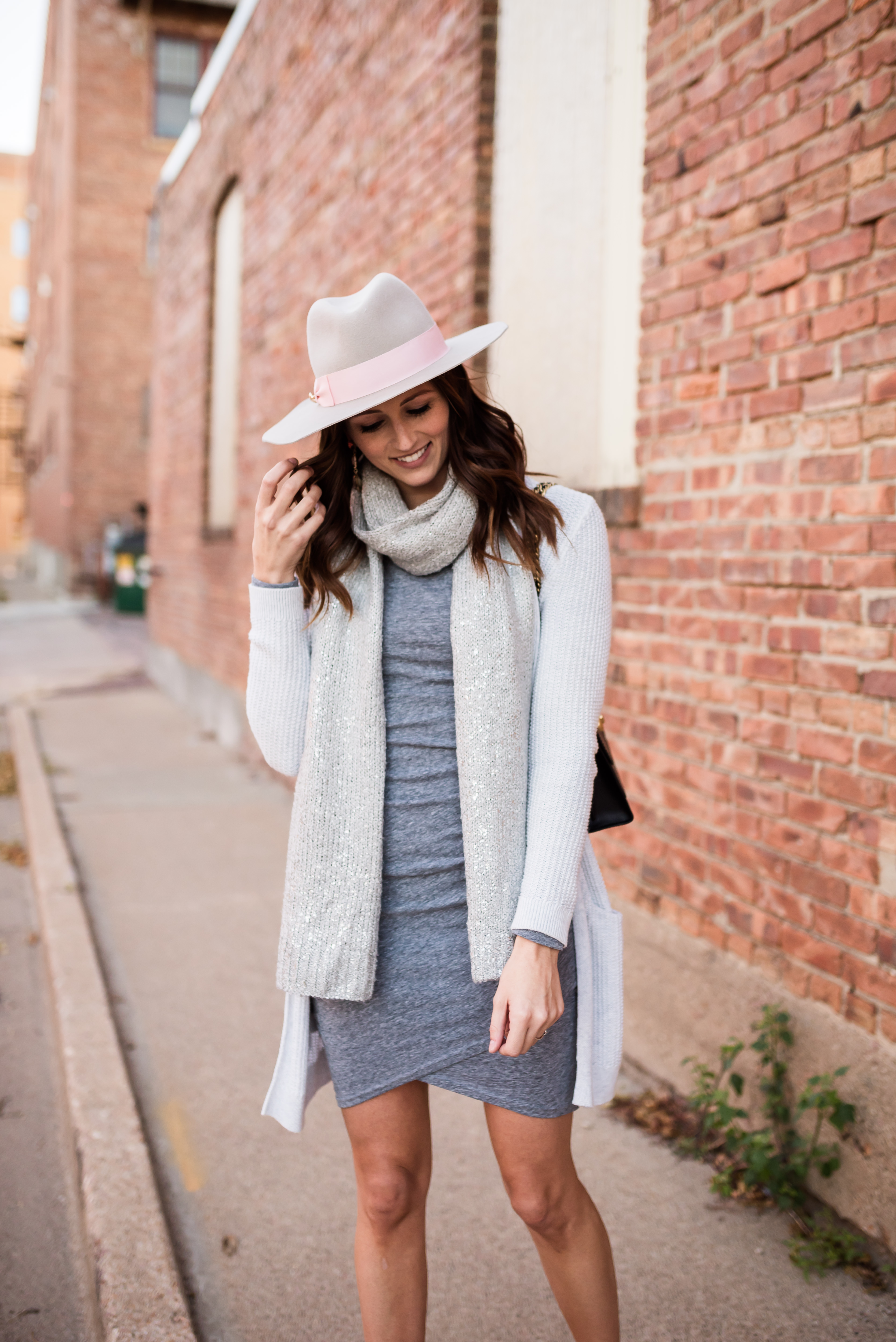 Long Sleeve Dress and Cardigan - Midwest In Style