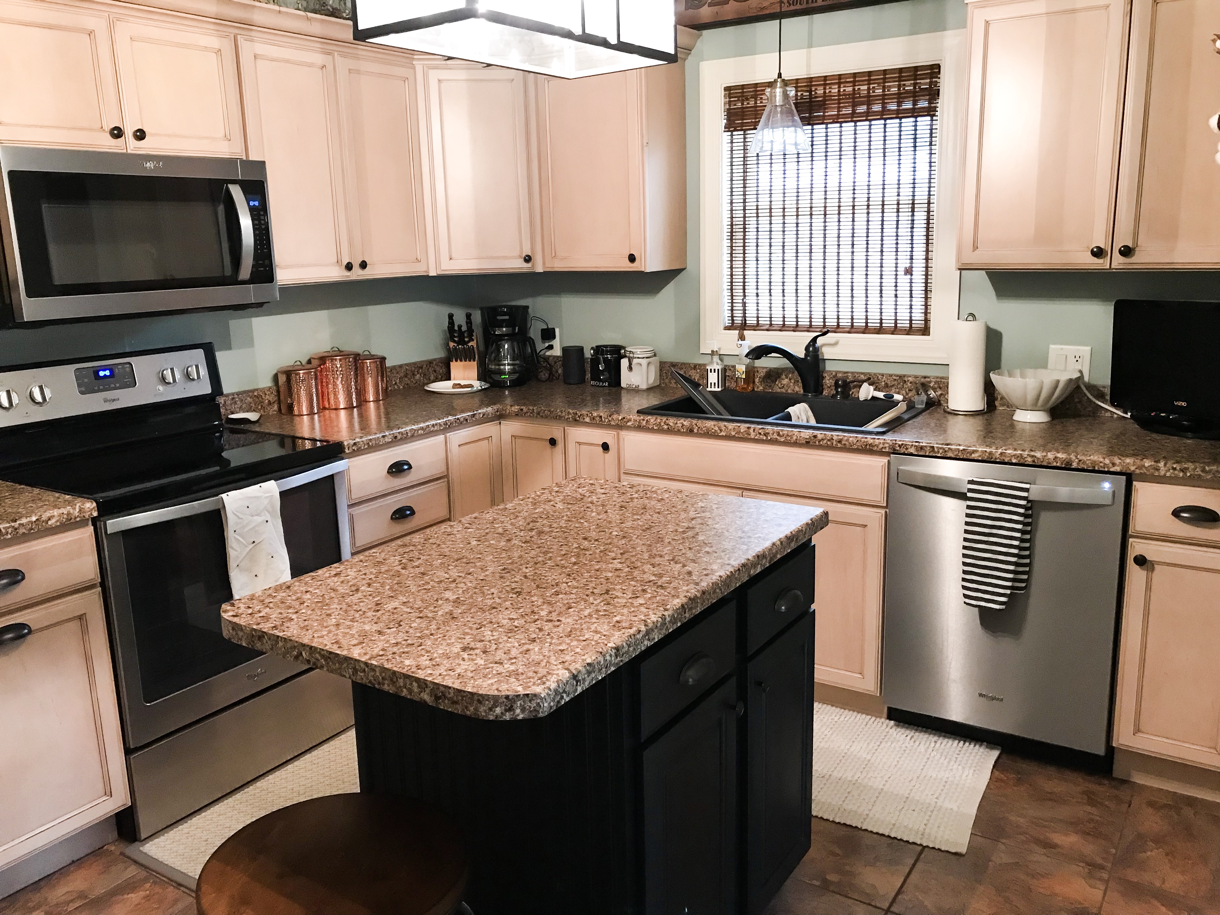 Kitchen prior to construction.