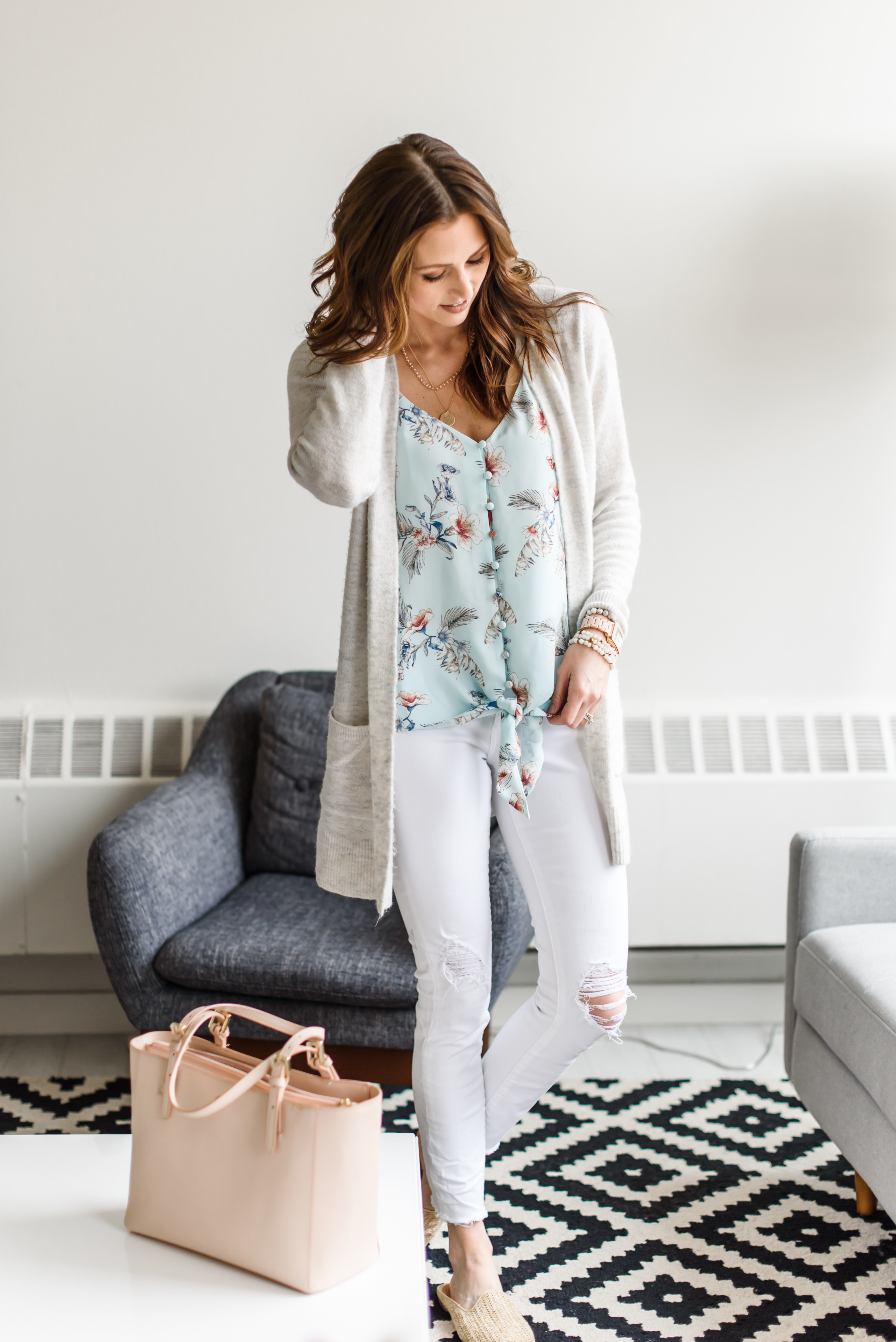 Spring Floral top - Midwest In Style