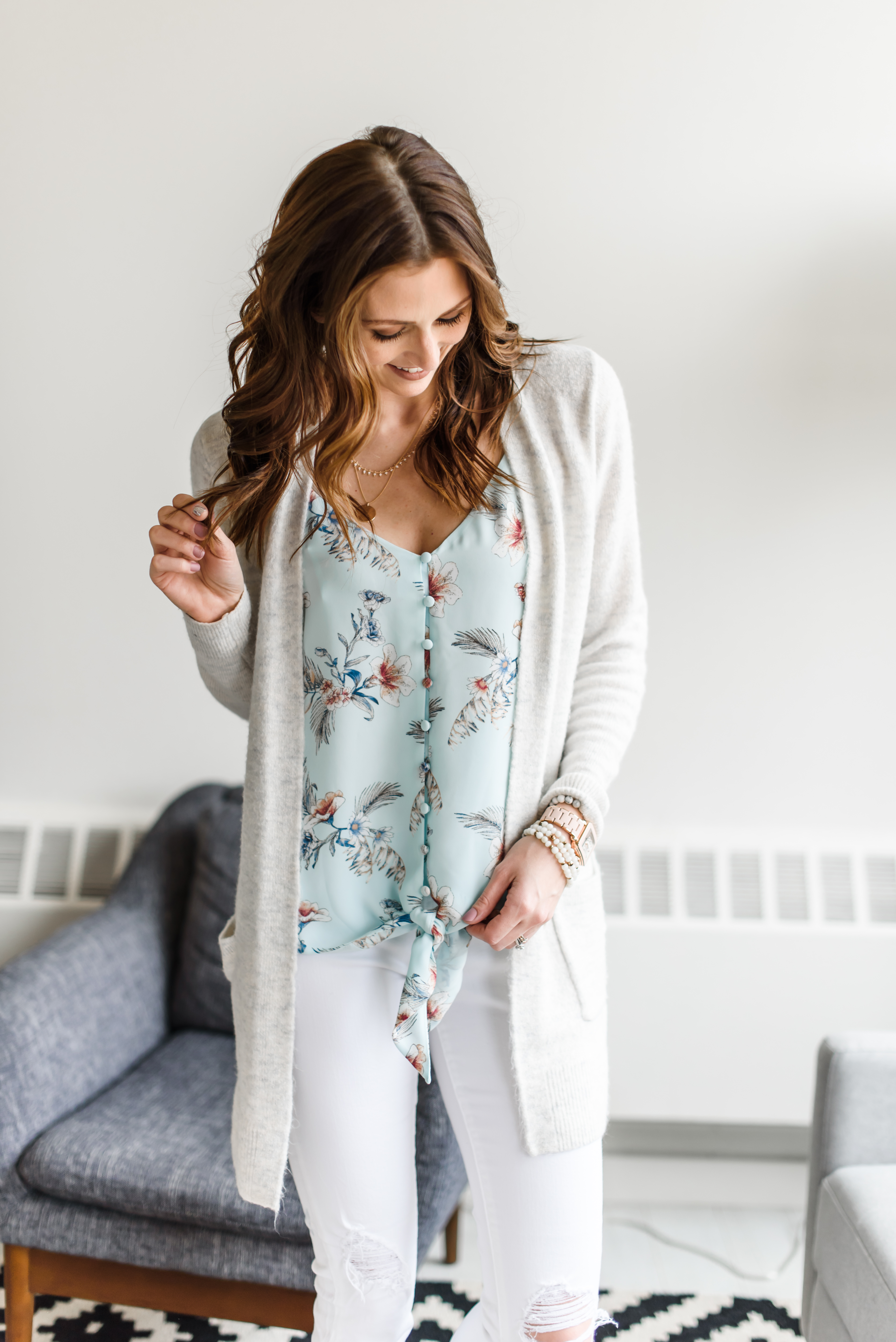 Spring Floral top - Midwest In Style
